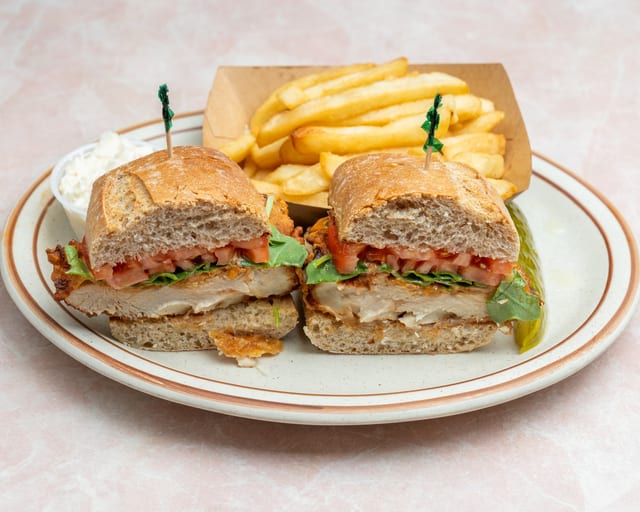 Grilled Chicken Breast Sandwich.