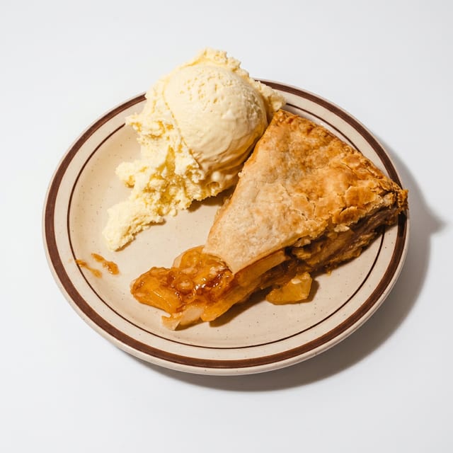 Pie a la Mode.