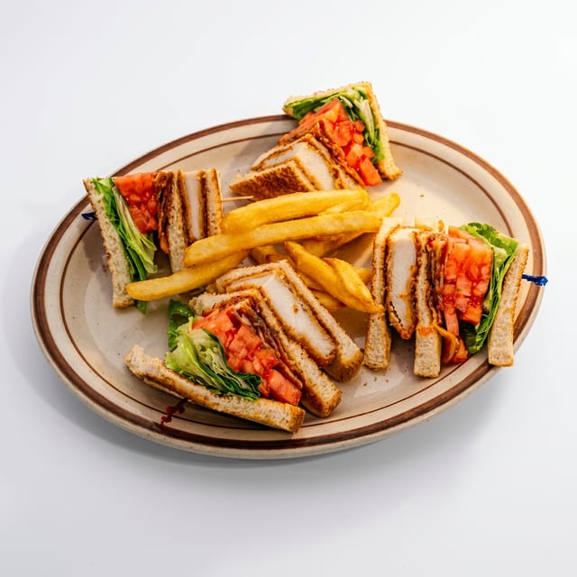 Crispy Chicken Club BLT.