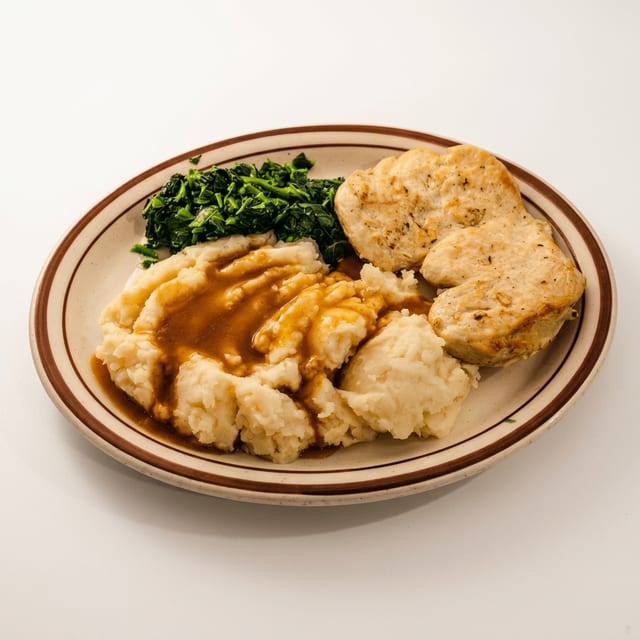 Chicken Breast Fillet Dinner.